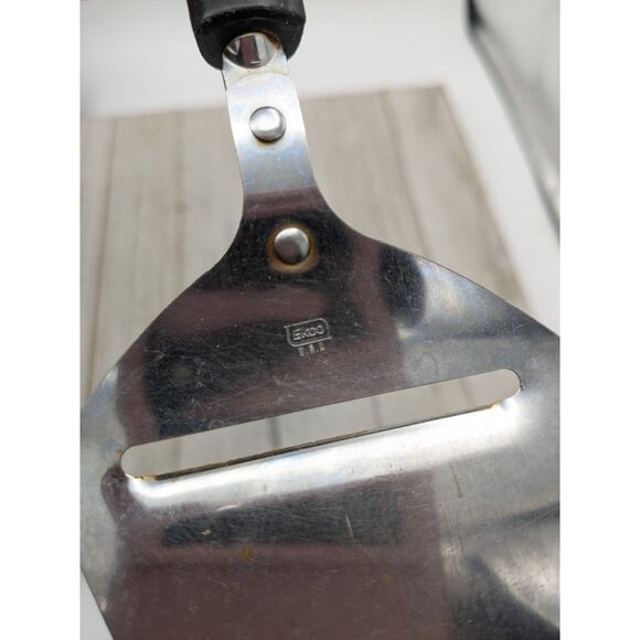 Vintage Ekco Cheese Slicer Planer Plane Black Handle 9" #3 - Picture 7 of 7